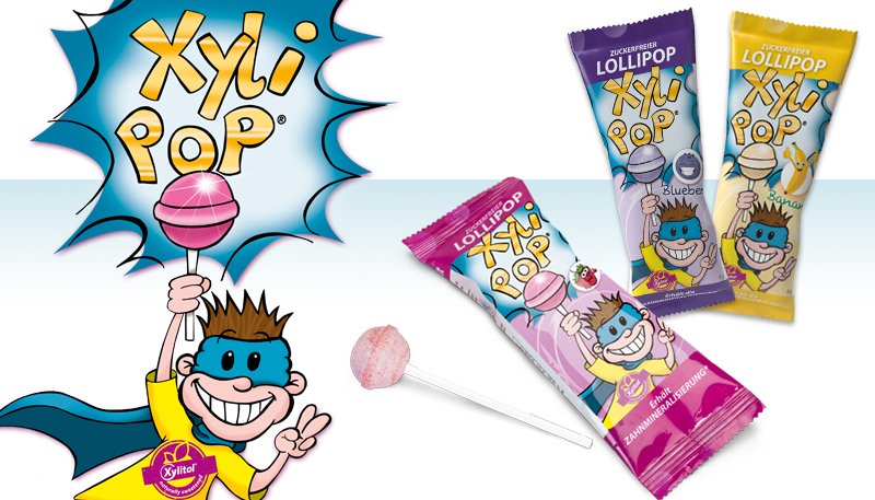 Xylipops Sugar Free Xylitol Lollipops Strawberry