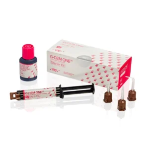 GC G-CEM One įvadinis rinkinys Automix TR šv. (4.6g+8 antg. +2endo.antg.+primer 2ml) 1 x 1 pak.